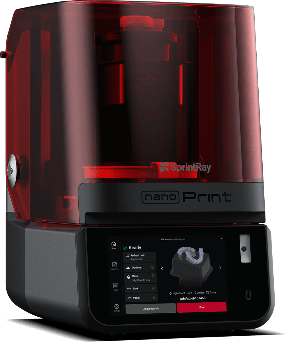 SprintRay NanoPrint dental 3D printer